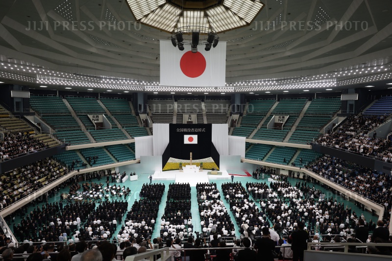 終戦８０年、平和の誓い新た